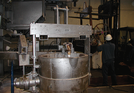 Prélèvement de masse fondue 02